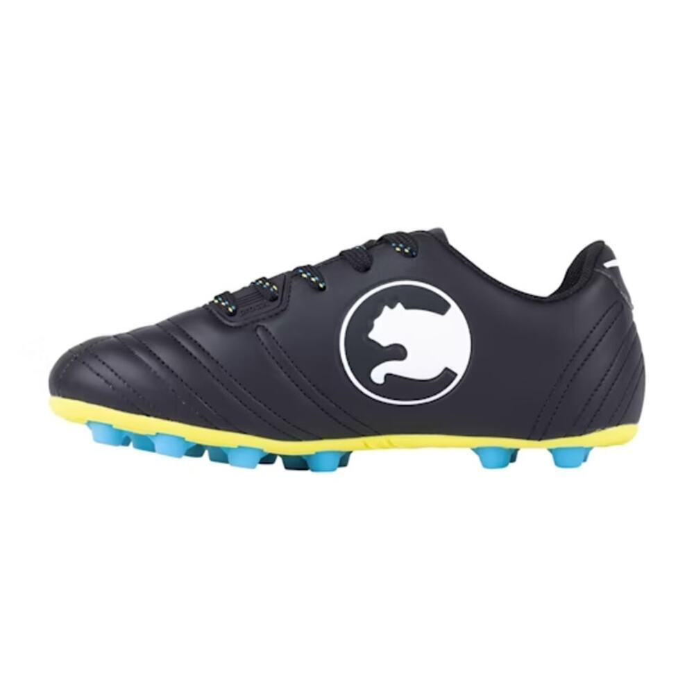 Puma Kids Black White ProCat Speed Force FG Soccer Cleats Sneakers Size 3